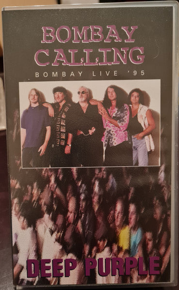 Deep Purple : Bombay Calling - Deep Purple Live In Bombay '95 (VHS, PAL)