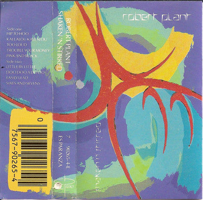 Robert Plant : Shaken 'N' Stirred (Cass, Album, Dol)