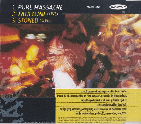 Silverchair : Pure Massacre (CD, Single)