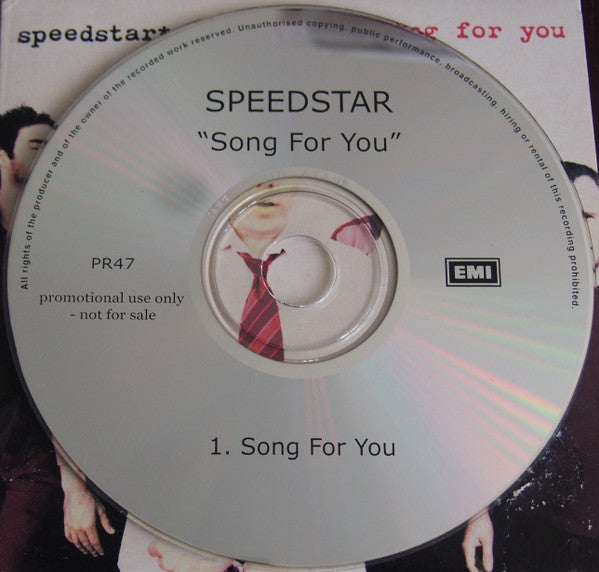 Speedstar* : *****Song For You (CD, Single, Promo)