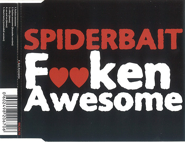 Spiderbait : Fucken Awesome (CD, Single)