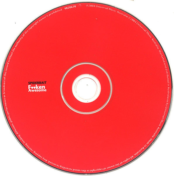 Spiderbait : Fucken Awesome (CD, Single)
