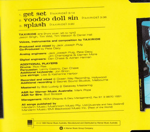 Taxiride : Get Set (CD, Single)
