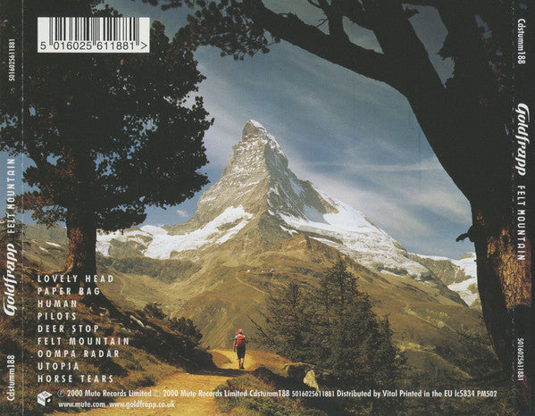 Goldfrapp : Felt Mountain (CD, Album, RE, RP, Med)