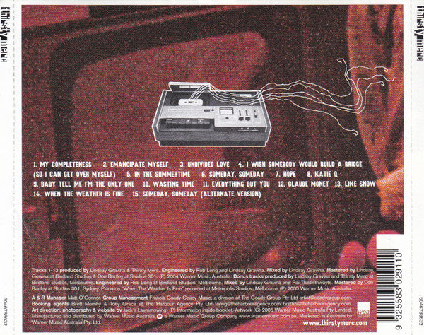 Thirsty Merc : Thirsty Merc (CD, Album, Jew)