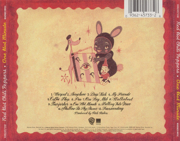 The Red Hot Chili Peppers* : One Hot Minute (CD, Album, SRC)