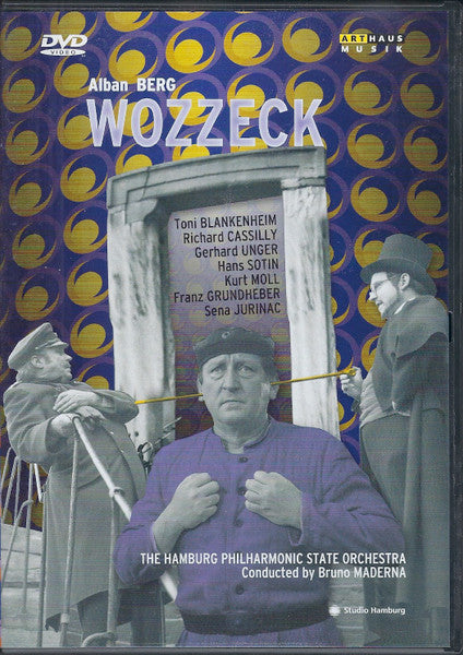 Alban Berg - Toni Blankenheim, Richard Cassilly, Gerhard Unger, Hans Sotin, Kurt Moll, Franz Grundheber, Sena Jurinac, Philharmonisches Staatsorchester Hamburg Conducted By Bruno Maderna : Wozzeck (DVD-V, NTSC)