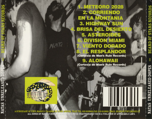 Los Natas : Unreleased Dopes (CD, Comp)