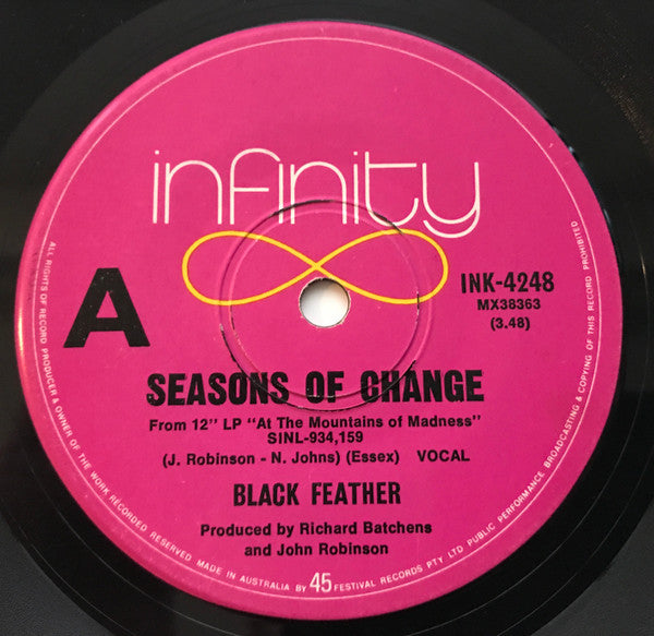 Black Feather* : Seasons Of Change (7", Single)