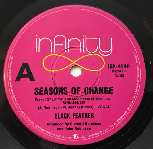 Black Feather* : Seasons Of Change (7", Single)