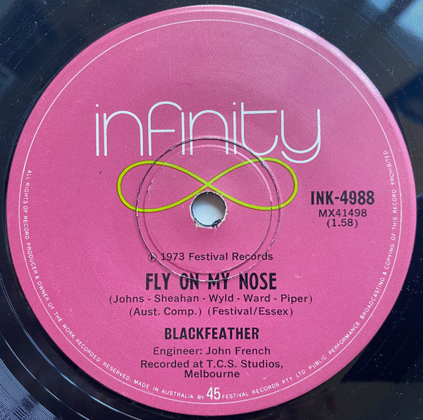 Blackfeather : Slippin' & Slidin' (7", Single)