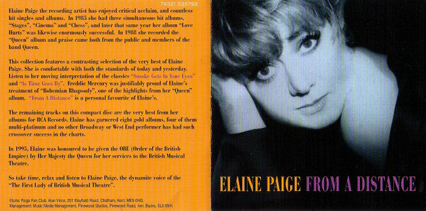 Elaine Paige : From A Distance (CD, Comp)