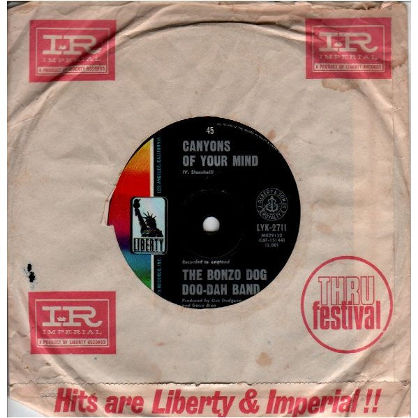 The Bonzo Dog Doo-Dah Band* : I'm The Urban Spaceman (7")