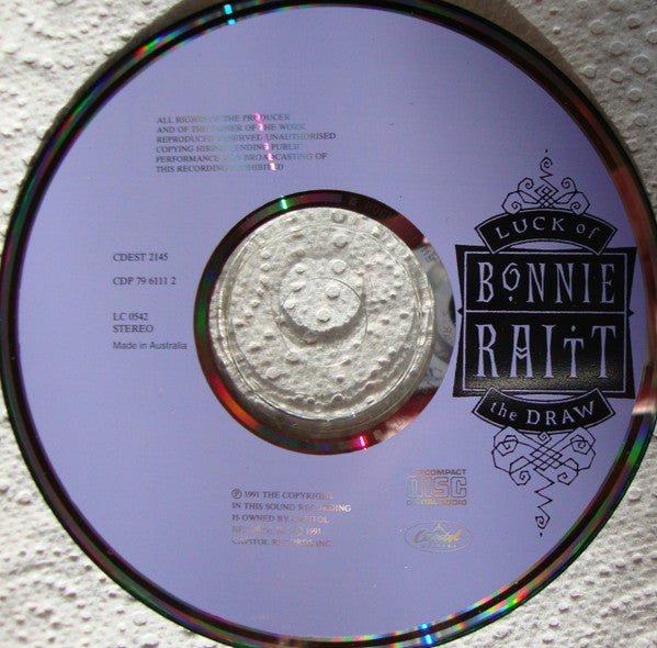 Bonnie Raitt : Luck Of The Draw (CD, Album)