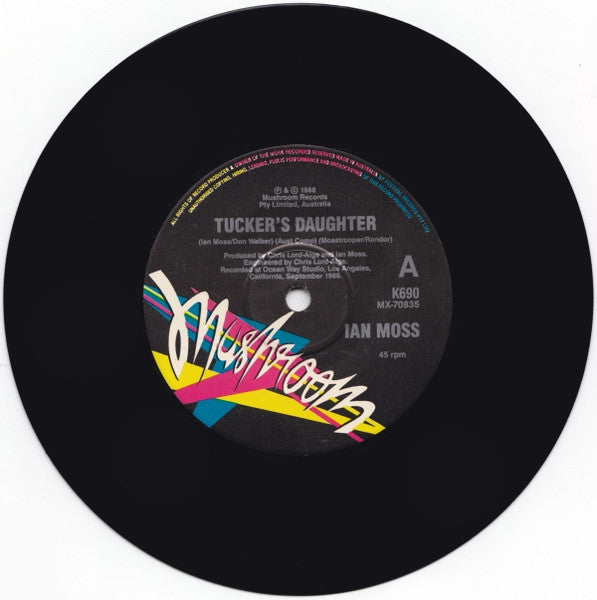 Ian Moss : Tucker's Daughter (7", Single, Ltd)