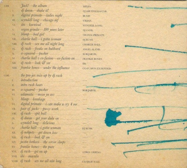 Various : Jack! (CD, Comp + CD, Comp, Mixed)