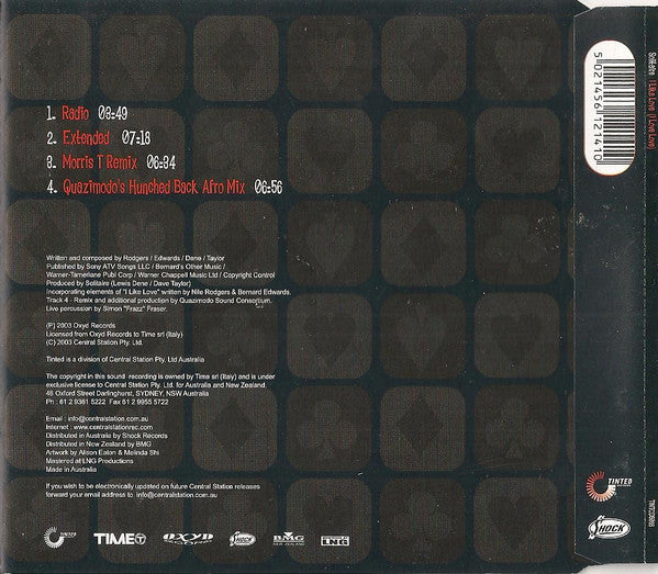 Solitaire : I Like Love (I Love Love) (CD, Single)