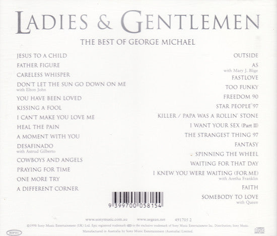 George Michael : Ladies & Gentlemen (The Best Of George Michael) (2xCD, Comp)