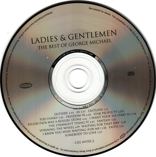 George Michael : Ladies & Gentlemen (The Best Of George Michael) (2xCD, Comp)