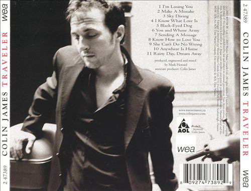 Colin James (2) : Traveler (CD, Album)