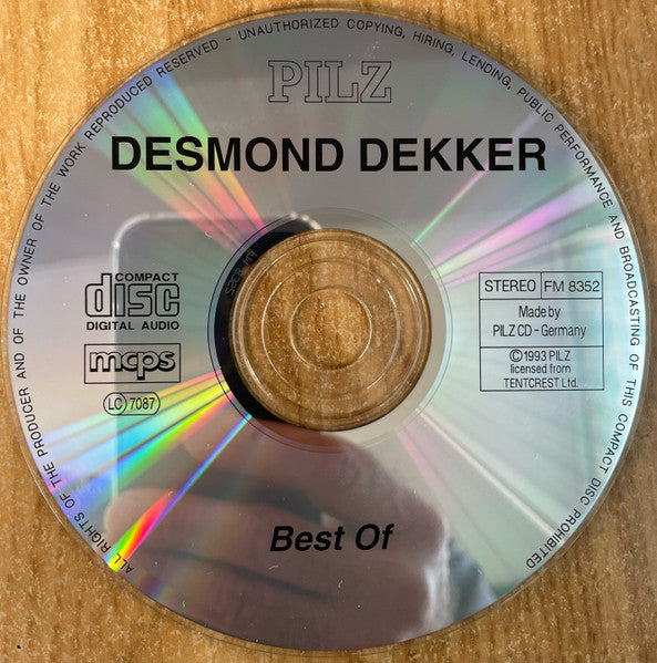 Desmond Dekker : Best Of Desmond Dekker (CD, Comp, RM)