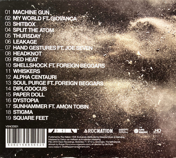Noisia : Split The Atom (CD, Album)