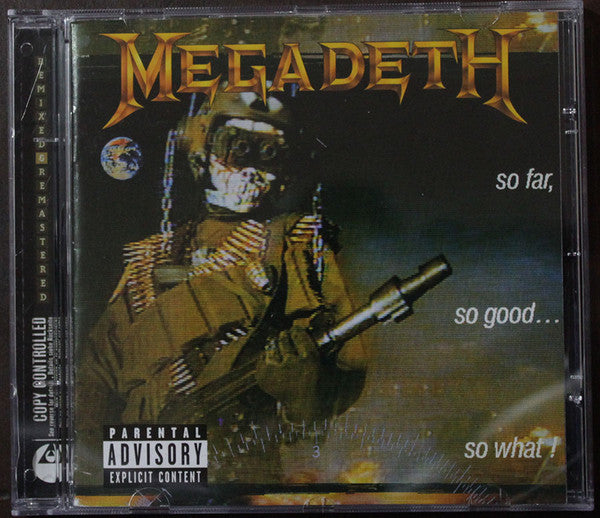 Megadeth : So Far, So Good... So What! (CD, Album, Copy Prot., RE, RM)
