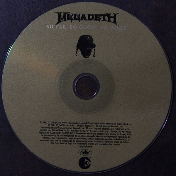 Megadeth : So Far, So Good... So What! (CD, Album, Copy Prot., RE, RM)