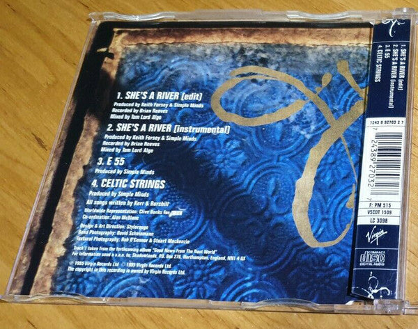 Simple Minds : She's A River (CD, Maxi)