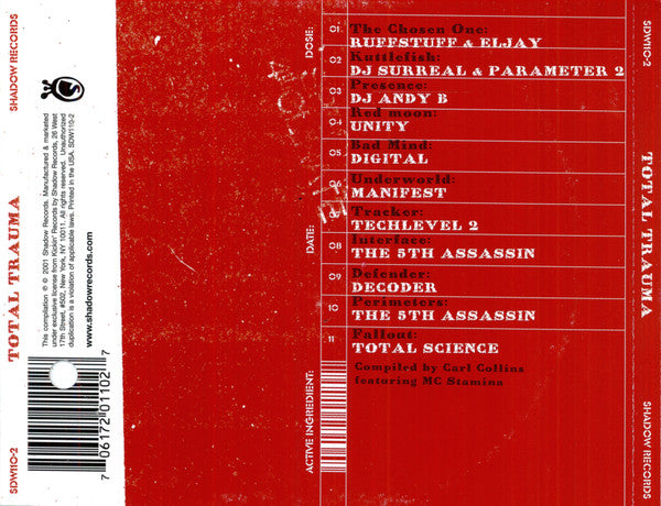 Various : Total Trauma (CD, Comp, P/Mixed)