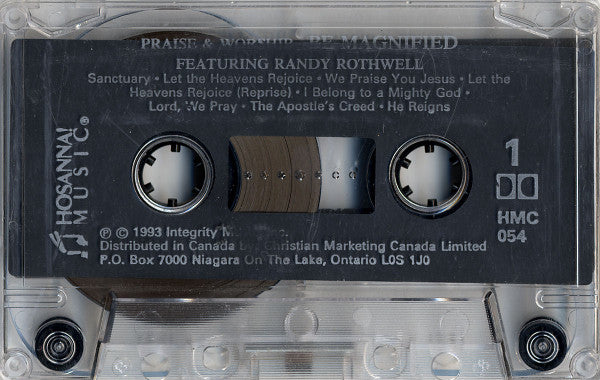 Randy Rothwell : Be Magnified (Cass, Album, Dol)