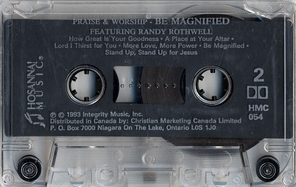 Randy Rothwell : Be Magnified (Cass, Album, Dol)