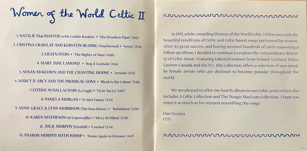 Various : Women Of The World: Celtic II (CD, Comp)