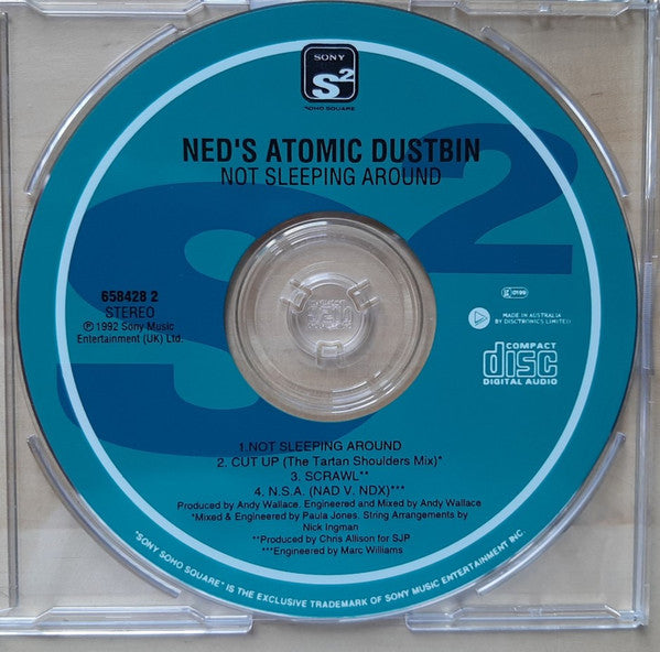 Ned's Atomic Dustbin : Not Sleeping Around (CD, Single)