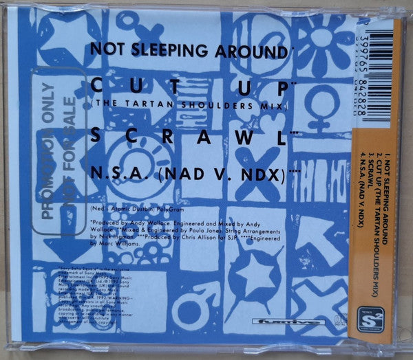Ned's Atomic Dustbin : Not Sleeping Around (CD, Single)