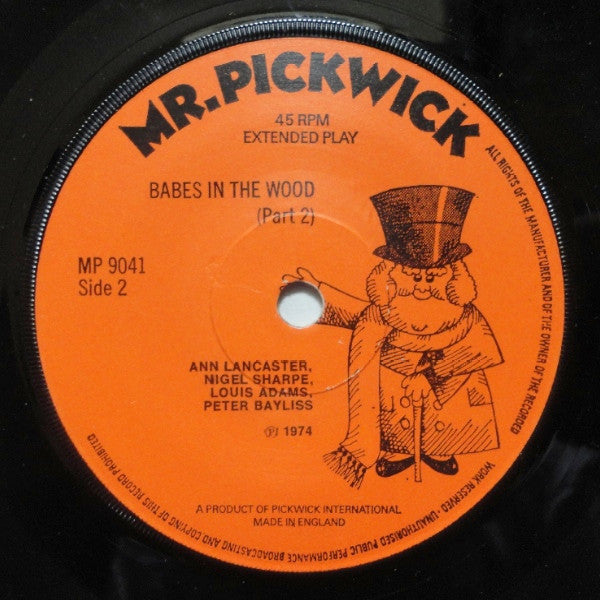 Ann Lancaster, Nigel Sharpe (2), Louis Adams, Peter Bayliss (2) : Babes In The Wood (7", EP)