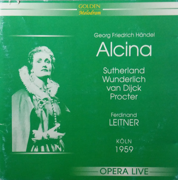 Georg Friedrich Händel : Alcina (2xCD, Mono, RM, Liv)