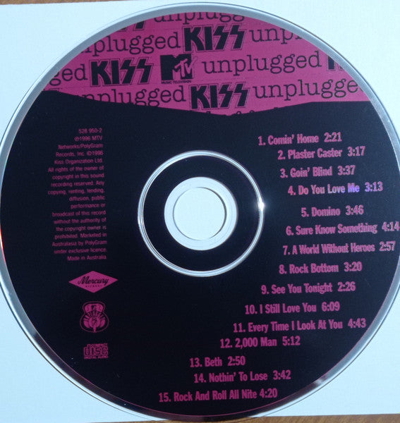 Kiss : MTV Unplugged (CD, Album)