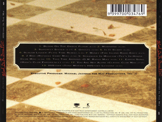 Michael Jackson : Blood On The Dance Floor: HIStory In The Mix (CD, Album)
