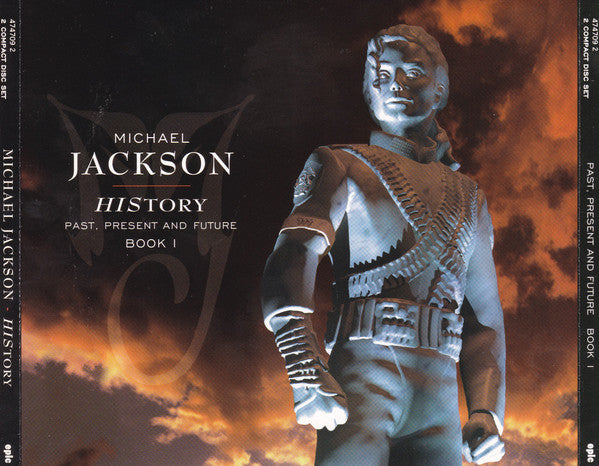 Michael Jackson : HIStory - Past, Present And Future - Book I (2xCD, Album, Comp, Sil)