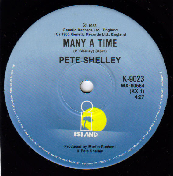Pete Shelley : Telephone Operator (7", Single)