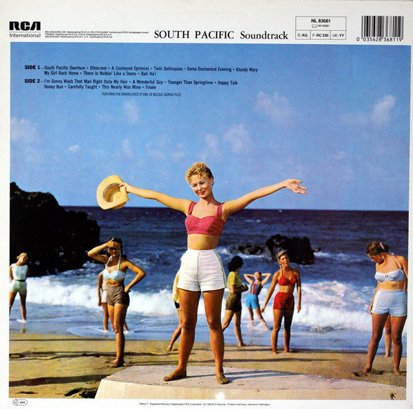 Rodgers & Hammerstein : RCA Presents Rodgers & Hammerstein's  South Pacific (Soundtrack) (LP, RE)