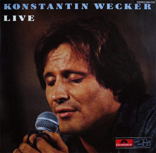 Konstantin Wecker : Live (2xLP, Album)