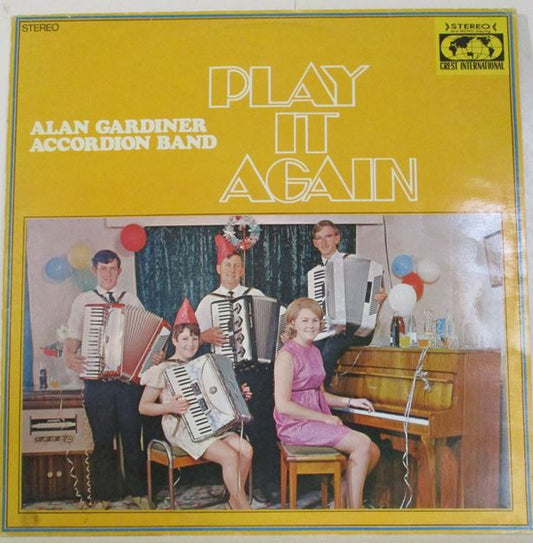 The Allan Gardiner Accordion Band : Play It Again (LP, Album)