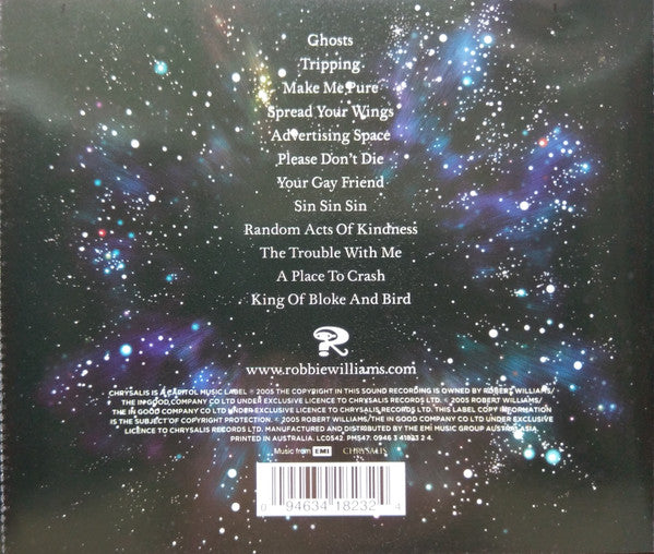 Robbie Williams : Intensive Care (CD, Album)