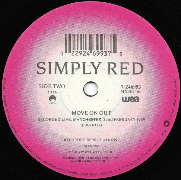 Simply Red : If You Don't Know Me By Now (7", Single)