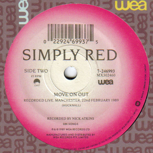 Simply Red : If You Don't Know Me By Now (7", Single)