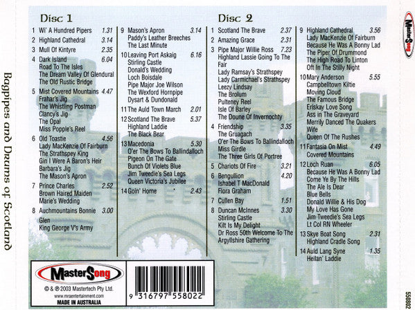 Various : Bagpipes And Drums Of Scotland (2xCD, Comp)
