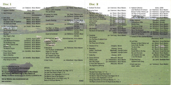 Various : Bagpipes And Drums Of Scotland (2xCD, Comp)