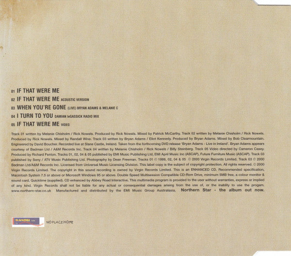 Melanie C : If That Were Me (CD, Maxi, Enh)